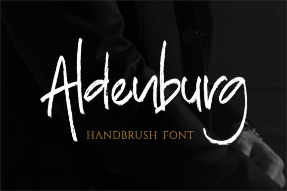 Aldenburg: A Natural Brushed Display Typeface