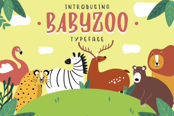Babyzoo: A Playful Display Font for Editorial Joy