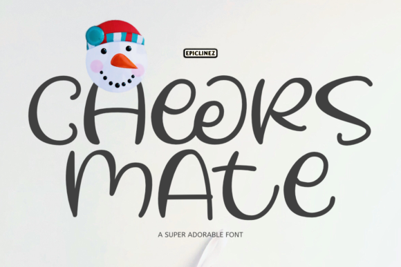Cheers Mate: A Playful Display Font for Editorial Joy