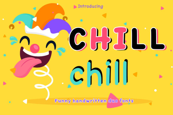 Chill Chill: A Playful Display Font for Web Design