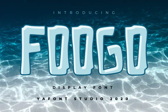 Foogo: A Bold Display Typeface for Modern Brands