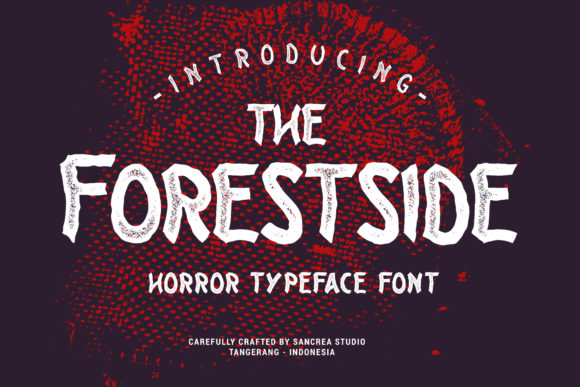 Forest Side: A Bold Display Font for Web Design