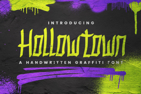 Hollowtown Font: Urban Charm for Makers