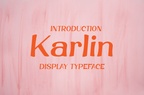 Karlin: A Display Font for Editorial Impact