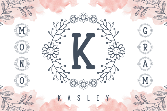 Kasley: The Natural Display Font for Crafters