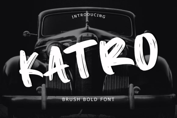 Katro: A Bold Display Font for Editorial Impact