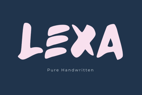 Lexa: A Bold Display Font for Modern Web Design