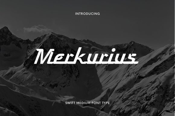 Merkurius: A Bold Display Font for Editorial Impact