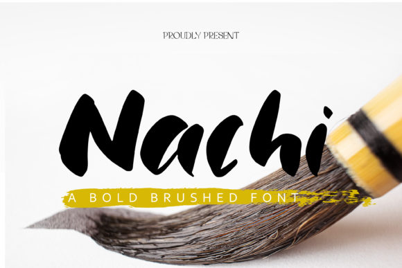 Nachi: A Bold Display Font for Makers