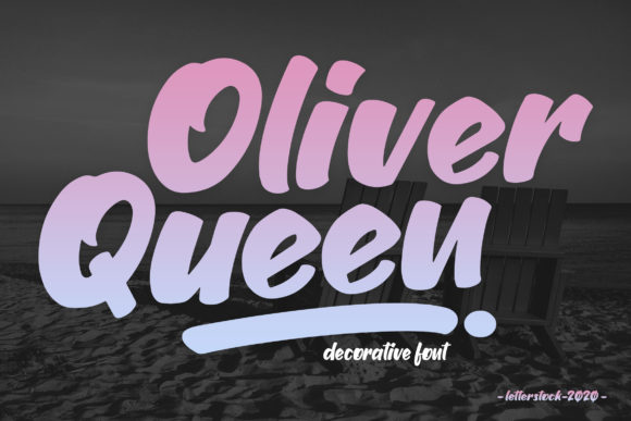 Oliver Queen: A Bold Display Font for Web