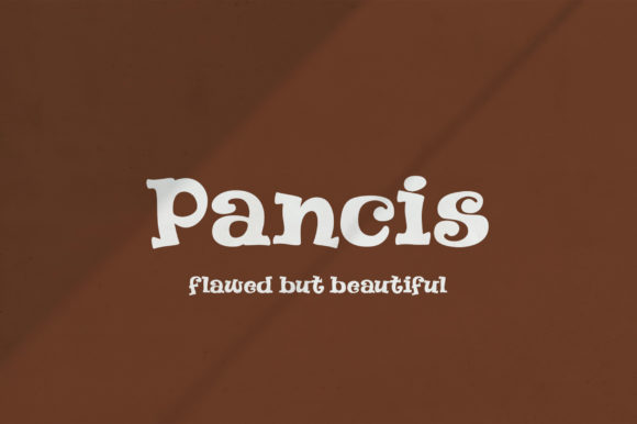 Pancis: The Elegant Display Font for Makers