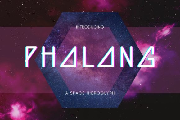 Phalang Typeface: A Sci-Fi Display Font for Modern Editorial Design