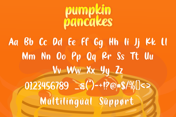 Pumpkin Pancakes: A Playful Display Font for Web Design