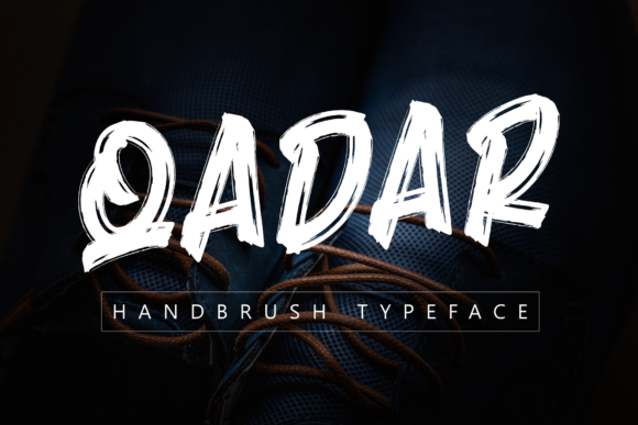 Qadar: A Bold Display Font for Modern Editorial Design