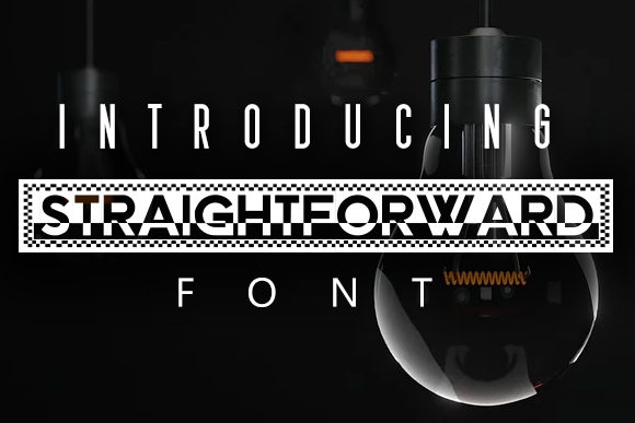 Straightforward: A Bold Display Font for Editorial Clarity