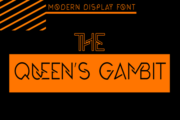 The Queen’s Gambit Font for Bold Branding